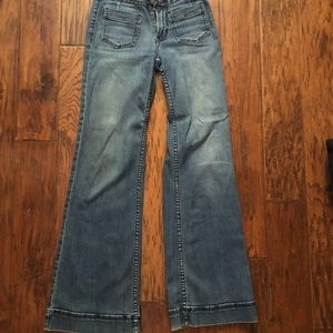 high rise wide leg jeans